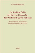 Cover: Lo Studium Urbis Nei Diversa Cameralia Dell'archivio Segreto Vaticano - Viella