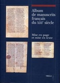 Cover: Album de Manuscrits Franocais Du Xiiie Siaecle - Viella