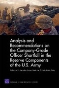 Cover: Analysis and Recommendations on the Company-Grade Officer Shortfall in the Reserve Components of the U.S. Army - RAND