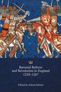 Cover: Baronial Reform and Revolution in England, 1258-1267 - De Gruyter