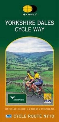 Abbildung von: Yorkshire Dales Cycle Way - Harvey Map Services Ltd