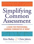 Cover: Simplifying Common Assessment - Solution Tree Press
