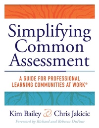 Enlarge image Cover: Simplifying Common Assessment - Solution Tree Press