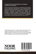 Cover: Comportement asymptotique de quelques probl&egrave;mes d'&eacute;volution - Noor Publishing