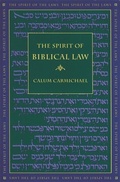 Cover: The Spirit of Biblical Law - University of Georgia Press