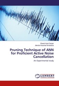 Cover: Pruning Technique of ANN for Proficient Active Noise Cancellation - LAP Lambert Academic Publishing