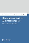 Cover: Konzepte normativer Minimalstandards - Nomos