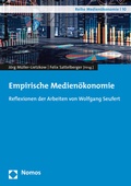 Cover: Empirische Medien&ouml;konomie - Nomos