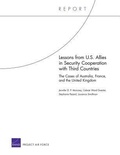 Cover: Lessons from U.S. Allies in Security Cooperation with Third Countries - RAND