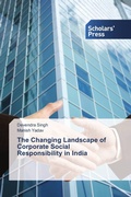 Cover: The Changing Landscape of Corporate Social Responsibility in India - Scholars' Press