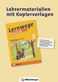 Cover: Lernwege Deutsch / Lernwege Deutsch 5 - Heft 1 Lehrerservice - Buchner, C.C.
