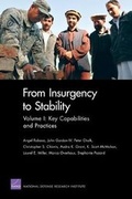 Cover: From Insurgency to Stability: Key Capabilities and Practices v. 1 - RAND