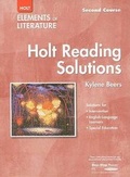 Cover: Holt Elements of Literature: Reading Solutions, Second Course - Holt McDougal