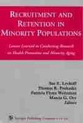 Cover: Recruitment And Retention In Minority Populations - Springer Publishing Company