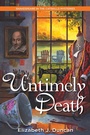 Cover: Untimely Death - Crooked Lane Books