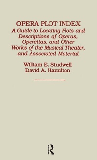 Enlarge image Cover: Opera Plot Index - Garland Publishing Inc