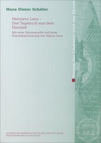 Abbildung von: Hermann Lenz - Das Tagebuch aus dem Nachlaß - Franz Steiner Verlag