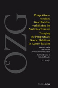 Abbildung von: Österreichische Zeitschrift für Geschichtswissenschaften 3/2016 - Studien Verlag