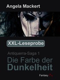 Cover: XXL-Leseprobe - Antiquerra-Saga 1: Die Farbe der Dunkelheit - Books on Demand
