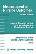 Cover: Measurement of Nursing Outcomes v. 1 - Springer Publishing Company