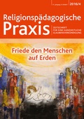 Cover: Friede den Menschen auf Erden - RPA Verlag religionsp&auml;dagogischer Arbeitshilfen