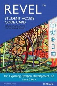 Enlarge image Cover: Revel for Exploring Lifespan Development -- Access Card - Pearson Education (US)