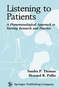 Cover: Listening to Patients - Springer Publishing Company