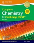 Cover: Complete Chemistry for Cambridge IGCSE (R) - Oxford University Press