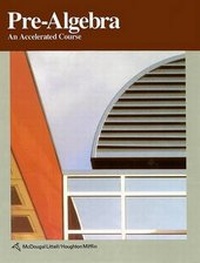 Enlarge image Cover: Pre-Algebra - Houghton Mifflin