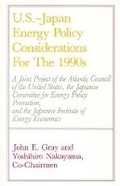 Cover: U.S.-Japan Energy Policy Considerations for the 1990s - University Press of America