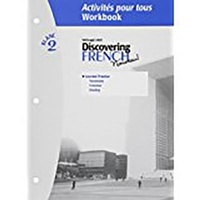 Enlarge image Cover: Activites Pour Tous with Lesson Review Bookmarks Level 2 - McDougal Littel