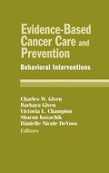 Cover: Evidence-Based Cancer Care and Prevention - Springer Publishing Company