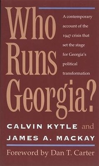 Enlarge image Cover: Who Runs Georgia? - University of Georgia Press