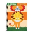 Cover: Jungle Animals Flip and Draw - Galison