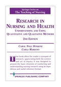Cover: Research in Nursing and Health - Springer Publishing Company