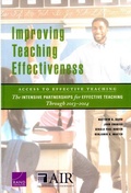 Cover: Improving Teaching Effectiveness: Access to Effective Teaching - RAND