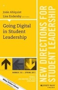 Cover: Going Digital in Student Leadership - Jossey-Bass