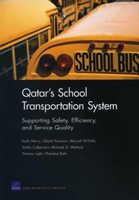 Enlarge image Cover: Qatar's School Transportation System - RAND