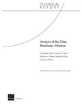 Cover: Analysis of the Cities Readiness Initiative - RAND
