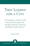 Cover: They Looked for a City - University Press of America