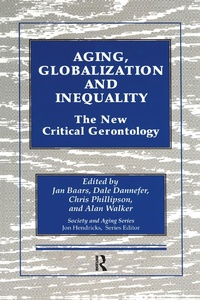 Enlarge image Cover: Aging, Globalization and Inequality - Routledge