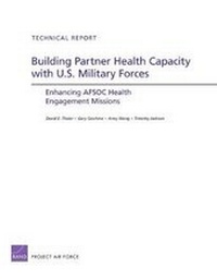 Enlarge image Cover: Building Partner Health Capacity with U.S. Military Forces - RAND