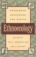 Cover: Ethnoecology - University of Georgia Press