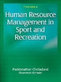 Enlarge image Cover: Human Resource Management in Sport and Recreation - Human Kinetics