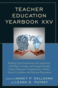 Cover: Teacher Education Yearbook XXV - Rowman & Littlefield Publishers