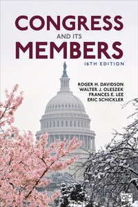 Enlarge image Cover: Congress and Its Members - CQ Press