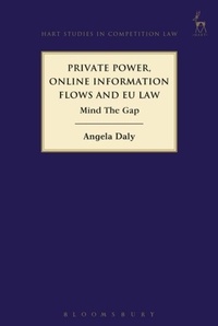 Abbildung von: Private Power, Online Information Flows and EU Law - Hart Publishing
