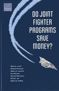 Cover: Do Joint Fighter Programs Save Money? - RAND