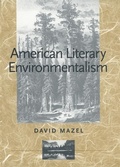Cover: American Literary Environmentalism - University of Georgia Press