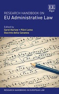 Cover: Research Handbook on EU Administrative Law - Edward Elgar Publishing